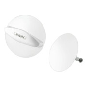 hansgrohe Kit de montage complet Flexaplus, garniture vidage/débordement, blanc mat