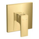 hansgrohe Kit de montage complet Metropol encastré EHM, avec HG, 1 sortie, or poli optique
