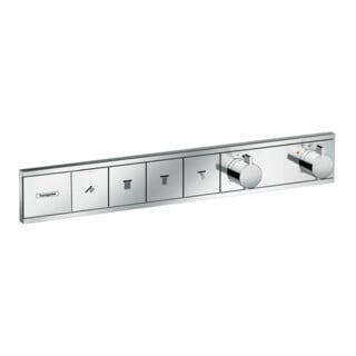 hansgrohe Kit de montage complet RainSelect UP-Thermostat, 4 utilisateurs, chrome