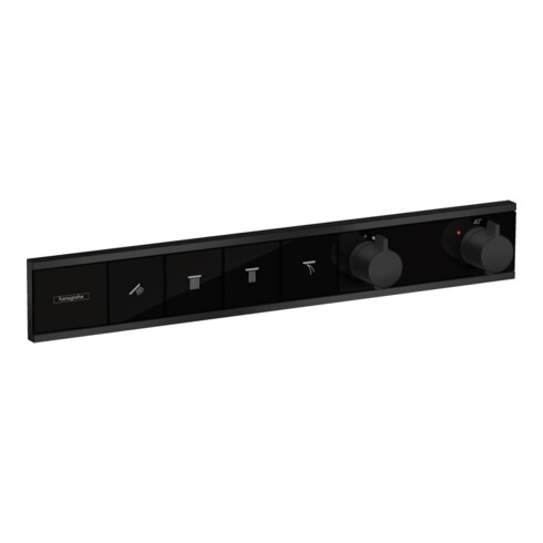 hansgrohe Kit de montage complet RainSelect UP-THM, 4 utilisateurs, noir mat