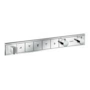 hansgrohe Kit de montage complet RainSelect UP-THM, avec douchette int., 5 consommations, chromé