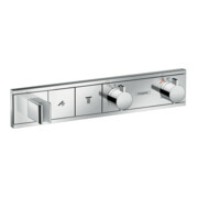 hansgrohe Kit de montage complet RainSelect UP-THM, avec douchette intégrée, 2 utilisations, chrome-1