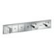 hansgrohe Kit de montage complet RainSelect UP-THM, avec douchette intégrée, 3 consommations, chrome-3