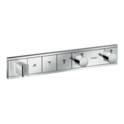 hansgrohe Kit de montage complet RainSelect UP-THM, avec douchette intégrée, 3 consommations, chrome-3