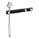 hansgrohe Kit de montage complet RainSelect UP-THM, avec tête de douche, 5 consommations, noir/chrome mat-4