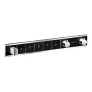 hansgrohe Kit de montage complet RainSelect UP-THM, avec tête de douche, 5 consommations, noir/chrome mat-4
