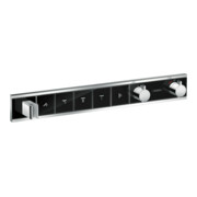 hansgrohe Kit de montage complet RainSelect UP-THM, avec tête de douche, 5 consommations, noir/chrome mat-5