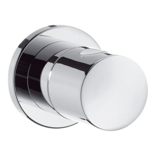 hansgrohe Kit de montage complet S Vanne d'arrêt encastrée, poignée cyl., chrome
