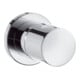 hansgrohe Kit de montage complet S Vanne d'arrêt encastrée, poignée cyl., chrome-1