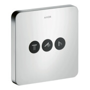 hansgrohe Kit de montage complet ShowerSelect encastré, pour 3 utilisateurs, softcube, chrome