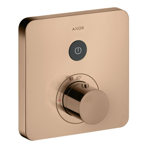 hansgrohe Kit de montage complet ShowerSelect UP-THM, 1 sortie, Softc, or rouge poli