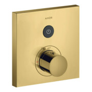 hansgrohe Kit de montage complet ShowerSelect UP-THM, 1 voie, angle, or poli optique