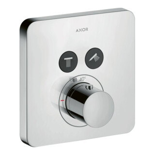 hansgrohe Kit de montage complet ShowerSelect UP-THM, 2 utilisateurs, softcube, chrome