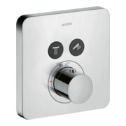 hansgrohe Kit de montage complet ShowerSelect UP-THM, 2 utilisateurs, softcube, chrome-1