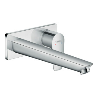 hansgrohe Kit de montage complet Talis E Mitigeur lavabo encastré, saillie 225 mm, chrome
