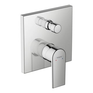 hansgrohe Kit de montage complet Vernis Shape Mitigeur bain UP, chrome