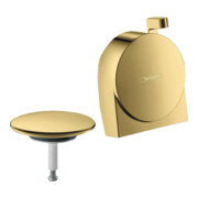 hansgrohe Kit de montage Exafill S, entrée baignoire, garniture vidage + trop-plein, or poli
