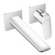 hansgrohe Kit de montage Fine Logis mitigeur lavabo encastré, bec 206 mm, chrome-3