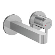 hansgrohe Kit de montage Finoris Mitigeur lavabo encastré, p. montage encastré, bec 168 mm, chrome