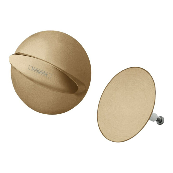 hansgrohe Kit de montage Flexaplus Garniture de vidage/débordement, bronze brossé