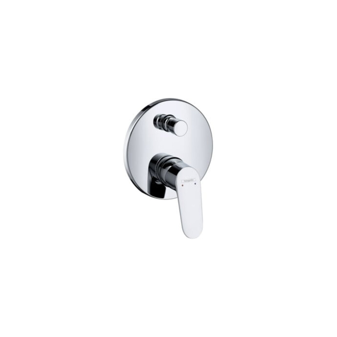 hansgrohe Kit de montage Focus mitigeur baignoire encastré, avec sécurité, chrome