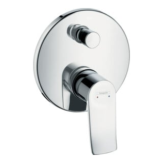 hansgrohe Kit de montage Metris UP-WA.-EHM, rouge, avec sécurité, chrome