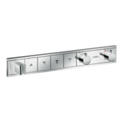 hansgrohe Kit de montage prêt à l'emploi RainSelect UP-THM, avec tête de douche intégrée, 4 jets, chrome-2