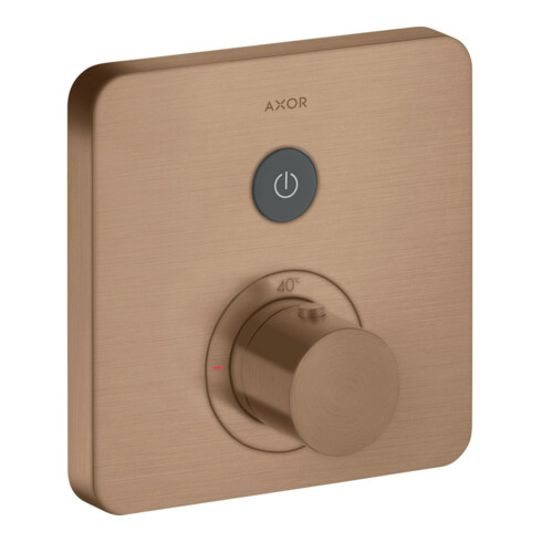 hansgrohe Kit de montage prêt ShowerSelect UP-THM, 1 voie, Softc, brossé or rouge