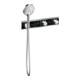 hansgrohe Kit de montage RainSelect UP-THM, avec douchette, 2 consommations, noir/chrome-2