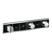 hansgrohe Kit de montage RainSelect UP-THM, avec douchette, 2 consommations, noir/chrome-2