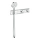 hansgrohe Kit de montage RainSelect UP-THM, avec douchette, 2 utilisations, blanc/argenté