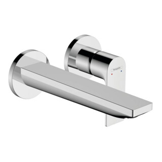 hansgrohe Kit de montage Rebris E Mitigeur lavabo encastré, bec 200 mm, chrome