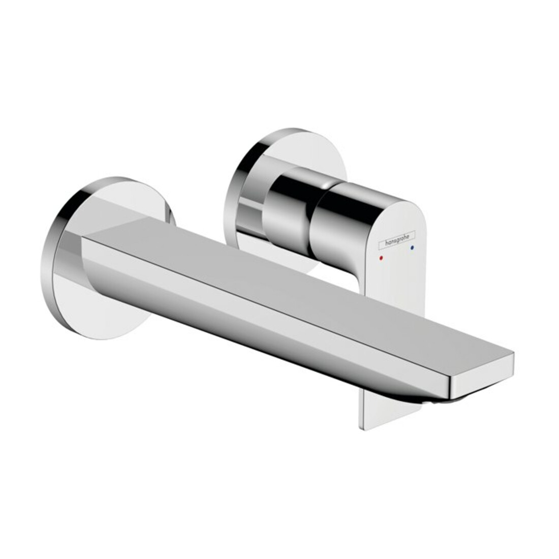 hansgrohe Kit de montage Rebris E Mitigeur lavabo encastré, bec 200 mm, chrome