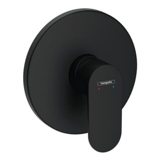 hansgrohe Kit de montage Rebris S mitigeur douche encastré, 1 voie, noir mat