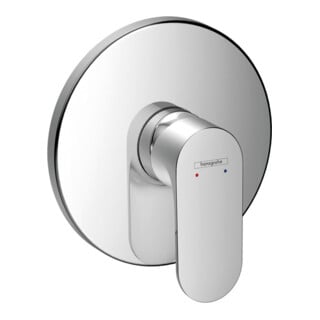 hansgrohe Kit de montage Rebris S Mitigeur monocommande douche encastré, 1 utilisateur, chrome