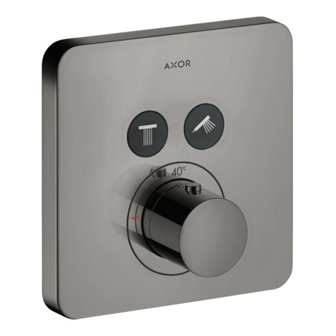 hansgrohe Kit de montage ShowerSelect UP-THM, 2 sorties, Softc, chrome bleu poli