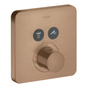 hansgrohe Kit de montage ShowerSelect UP-THM, 2 sorties, Softcube, brossé or rouge