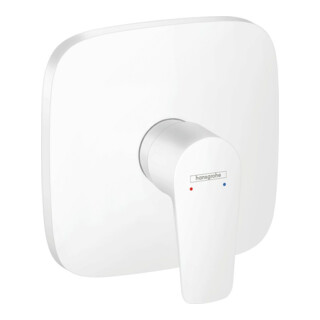 hansgrohe Kit de montage Talis E mitigeur encastré douche, 1 utilisateur, blanc mat