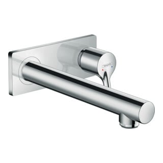 hansgrohe Kit de montage Talis S Bec 225 mm, Mitigeur lavabo encastré, mural, chromé