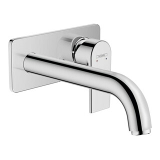 hansgrohe Kit de montage Vernis Shape Mitigeur lavabo monocommande, p. lave-mains, bec 207 mm, chromé