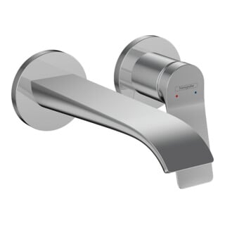 hansgrohe Kit de montage Vivenis Mitigeur lavabo encastré, pour montage mural, bec 192 mm, chrome
