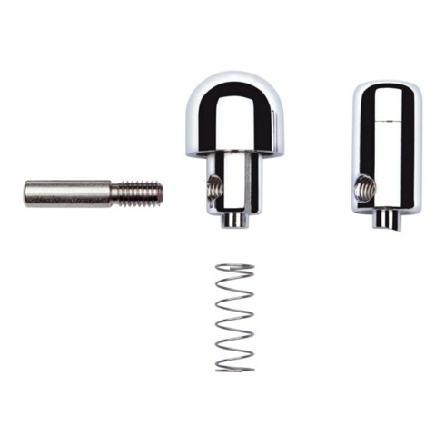 hansgrohe Knopf Thermostatgriff brushed nickel