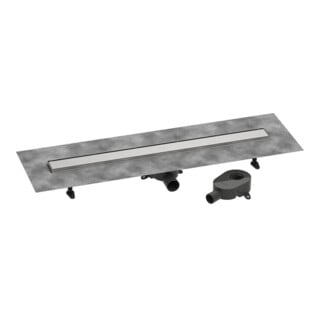 hansgrohe Komplettset DR RainDrain Go 900 rücks.beflies.Stand./flache Instal.BST