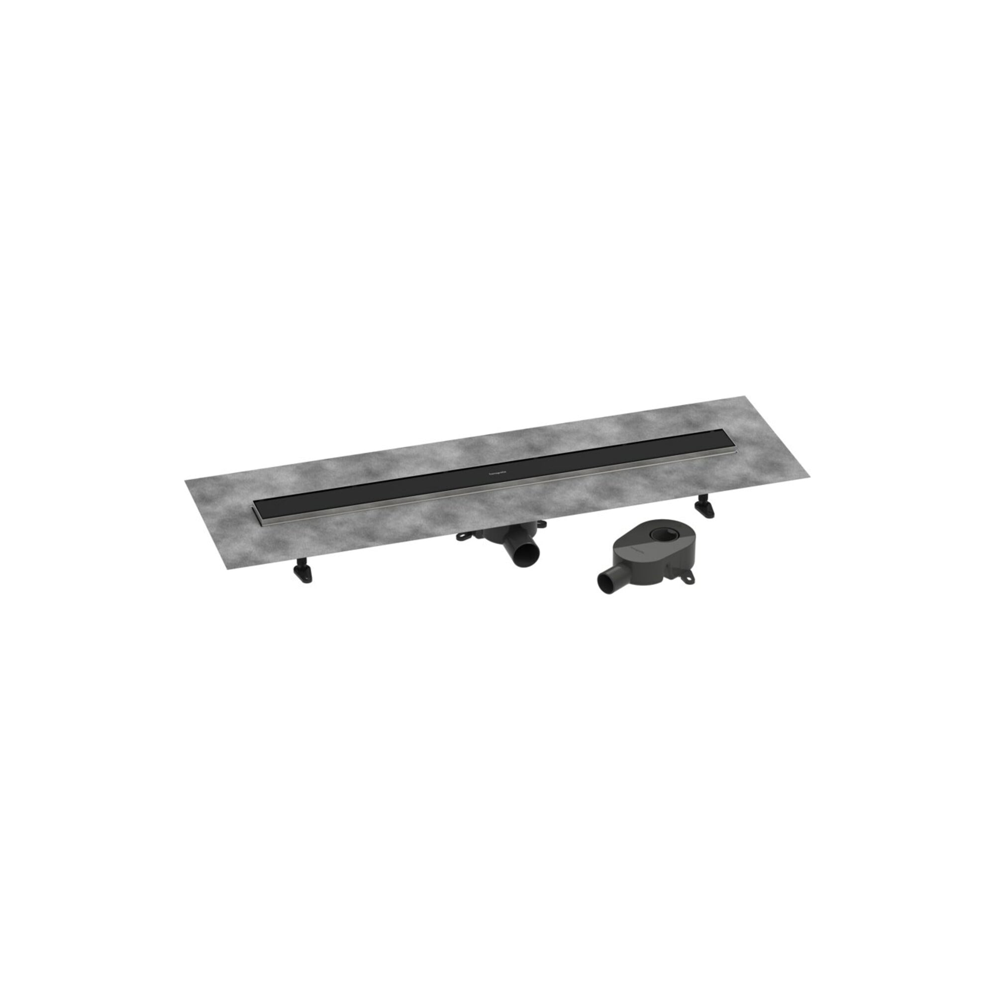 hansgrohe Komplettset DR RainDrain Go 900 rücks.beflies.Stand./flache Instal.MSW