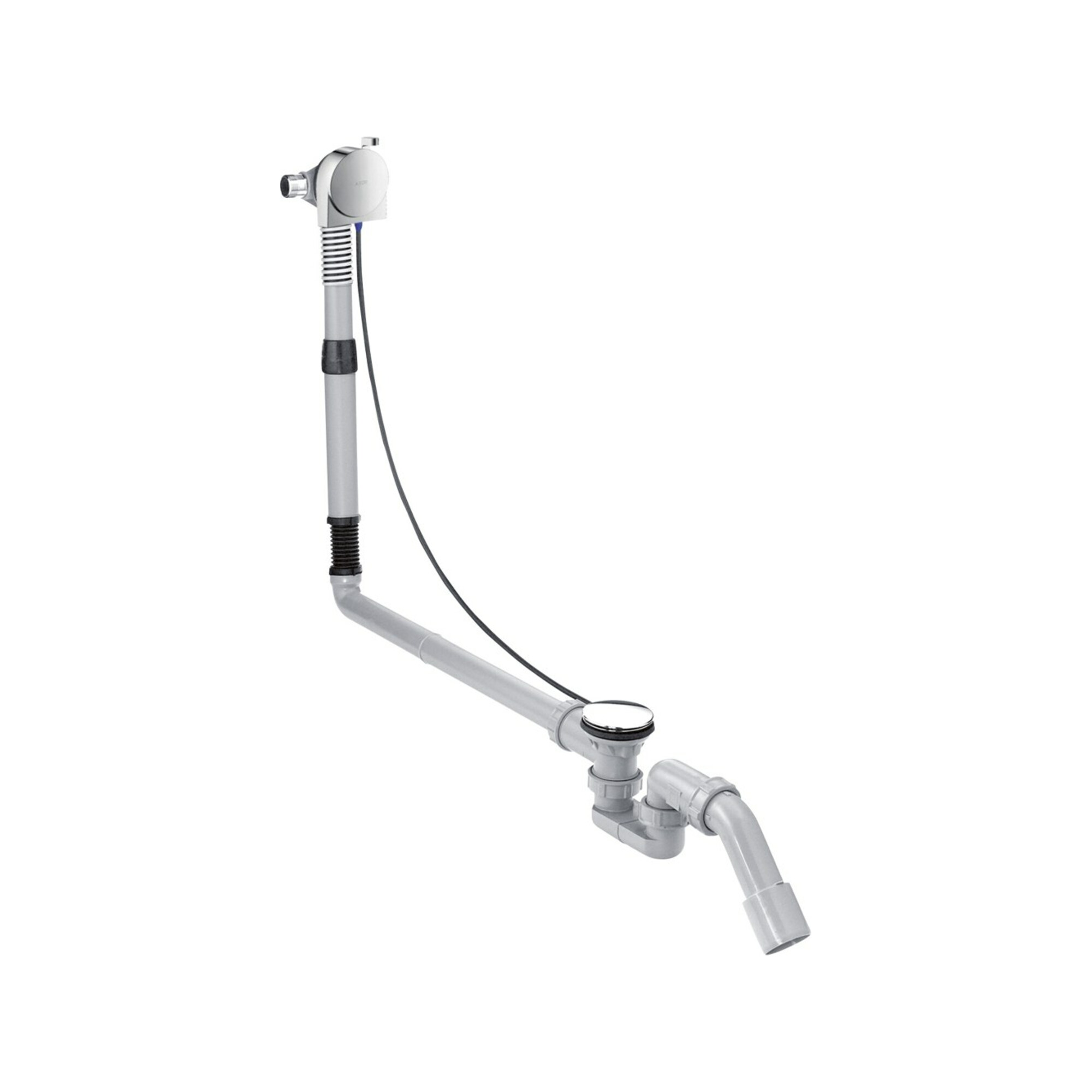 hansgrohe Komplettset Exafill S Wanneneinlauf, Ab-/Überlaufgarnitur, chrom