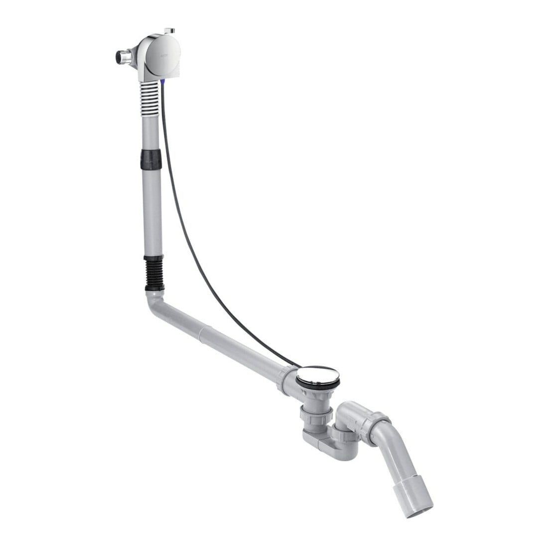hansgrohe Komplettset Exafill S Wanneneinlauf, Ab-/Überlaufgarnitur, chrom