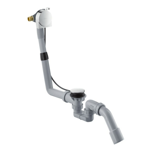 hansgrohe Komplettset Exafill S Wanneneinlauf, Ab-/Überlaufgarnitur, chrom