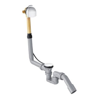 hansgrohe Komplettset Exafill Wanneneinlauf, Ab-/Überlaufgarnitur, chrom