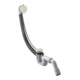 hansgrohe Komplettset Flexaplus S Ab- u. Überlaufgarnitur, Edelstahl-Optik-1