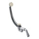 hansgrohe Komplettset Flexaplus S Ab-/Überlaufgarnitur, brushed nickel-1